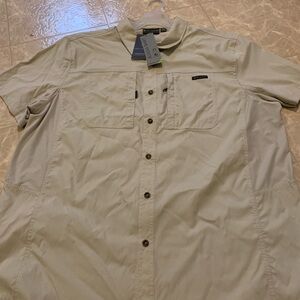 Free Country Men's White Shirt